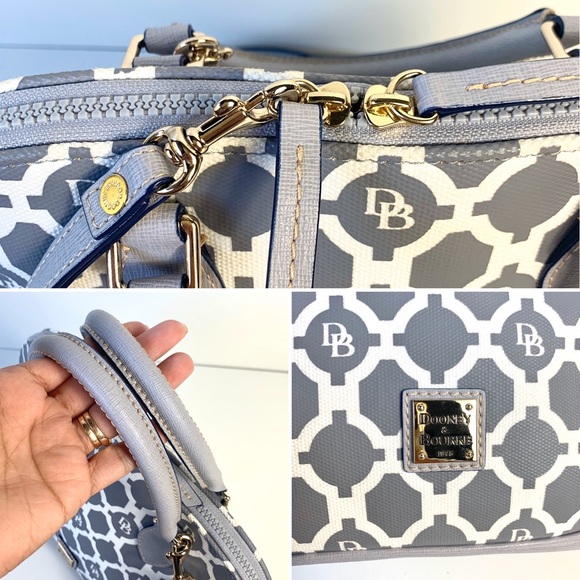 NWOT Dooney & Bourke Sanibel Zip Zip Satchel - Picture 4 of 7